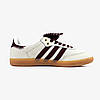 Жіночі кросівки Adidas Samba x Wales Bonner Pony Cream White кеди Адідас Самба бежеві текстильні, фото 7