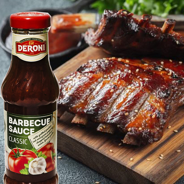 Соус барбекю класичний Болгарія Deroni Spicy Jalapeno Green Ketchup