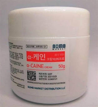 Крем-гель анестетик A-Caine А-кеїн лідокаїн 5,95%, прилокаїн 5% анестезія місцева для тату, епіляція, макіяжу