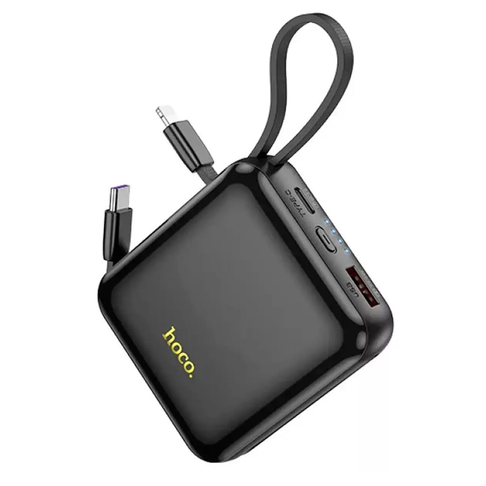 Повербанк Hoco Q23 Blade 22.5W+PD22W 10000 mAh Black
