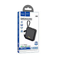 Повербанк Hoco Q23 Blade 22.5W+PD22W 10000 mAh Black, фото 5