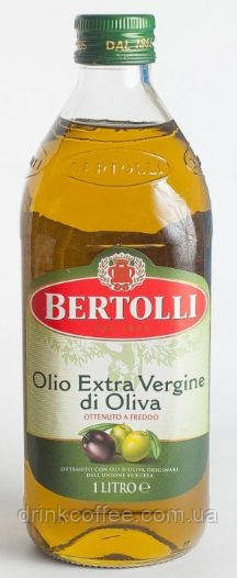 Масло оливковое BERTOLLI Extra Vergine, Италия, 1л - фото 1 - id-p429235237