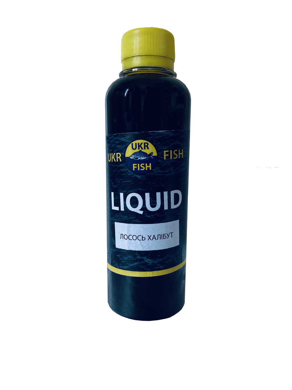Ліквід Liquid ЛОСОСЬ ХАЛІБУТ рідка добавка UKR FISH 300 мл, на прикорм для залучення риби