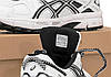 Чоловічі та жіночі кросівки Asics Gel-Kahana 8 White Black (Білі) Взуття Асікс Гель Кахана 8 повсякденні текстиль демісезон, фото 7