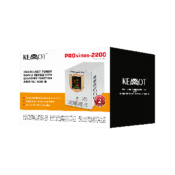 ДБЖ Перетворювач напруги KEMOT PROsinus 2200 12/230V (2200VA/1600W) URZ3431, фото 3