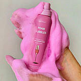 АКЦІЯ! Бульбашкова пінка для душу MODAY FOAM BUBBLES PINK CHAMPAGNE з ароматом рожевого шампанського 150 мл, фото 3