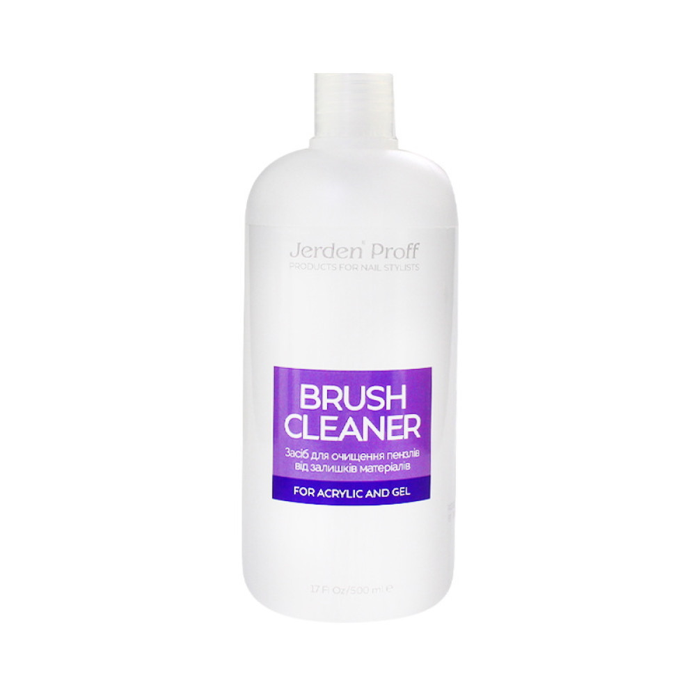 Засіб для очищення пензликів Jerden Proff Brush Cleaner, 500 мл