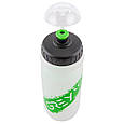 Фляга GREY'S GR15840 з кришкою та мембраною об'єм 750мл прозора з зеленим, фото 2