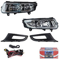 Фари дод.модель VW Polo 5 2010-14/VW-369/H8-12V35W/ел.дріб
