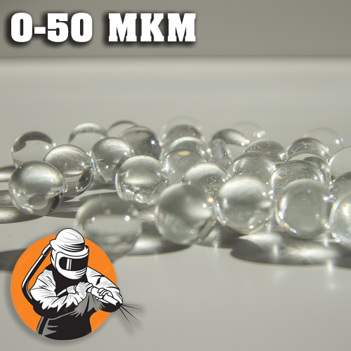 Склокульки для струминної обробки | 0-50 мкм