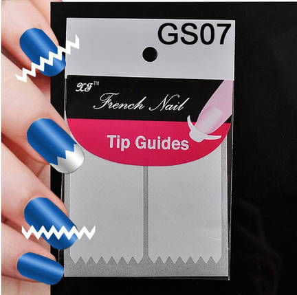 French Nail, Смужки для френча, Трафарети для френча, французького манікюру, фото 2