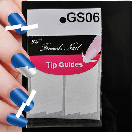 French Nail, Смужки для френча, Трафарети для френча, французького манікюру, фото 2