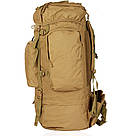 Тактичний рюкзак койот із жорсткою спинкою Gladstone LG-510, фото 3