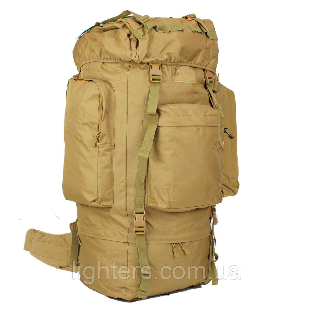 Тактичний рюкзак койот із жорсткою спинкою Gladstone LG-510, фото 1
