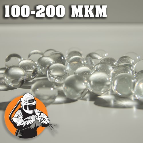 Склокульки для струминної обробки | 100-200 мкм
