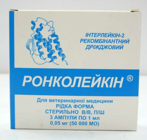 Ронколейкин 50000 МЕ 1 ампула