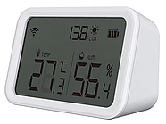 WIFI автоматизація клімату 1DAL ClimeKit WF3B | Датчик температури та вологості + Сенсорний вимикач Чорний, фото 5
