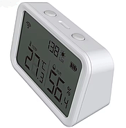 WIFI автоматизація клімату 1DAL ClimeKit WF3B | Датчик температури та вологості + Сенсорний вимикач Чорний, фото 7