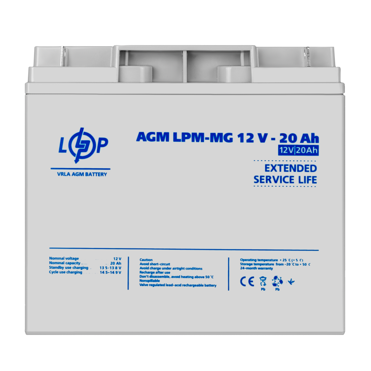 Акумулятор мультигелевий LPM-MG 12V - 20 Ah, фото 1