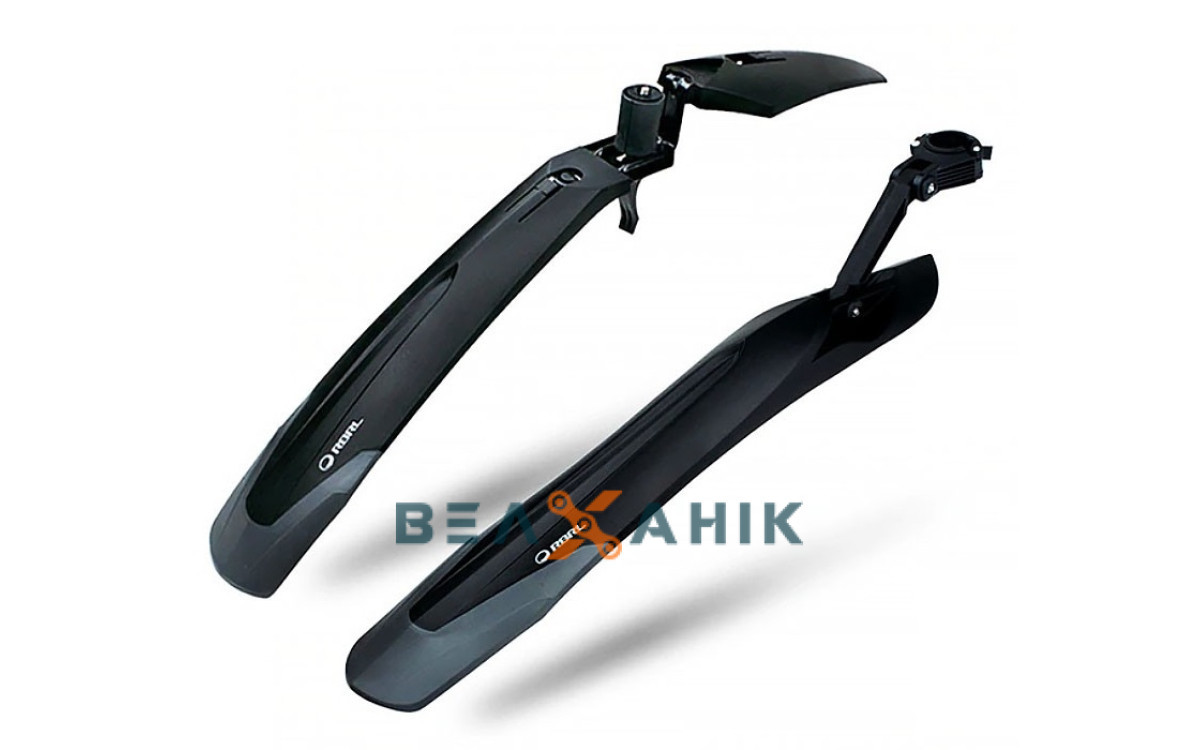 Крила 24-29/quot; Pl RBRL RL-910F/R швидкознімні чорні, фото 1
