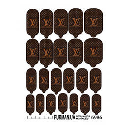 Плівка для манікюру 6986