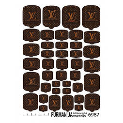 Плівка для педикюру 6987