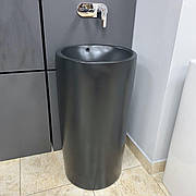Умивальник (раковина) VBI MATERA BLACK MATT напольний