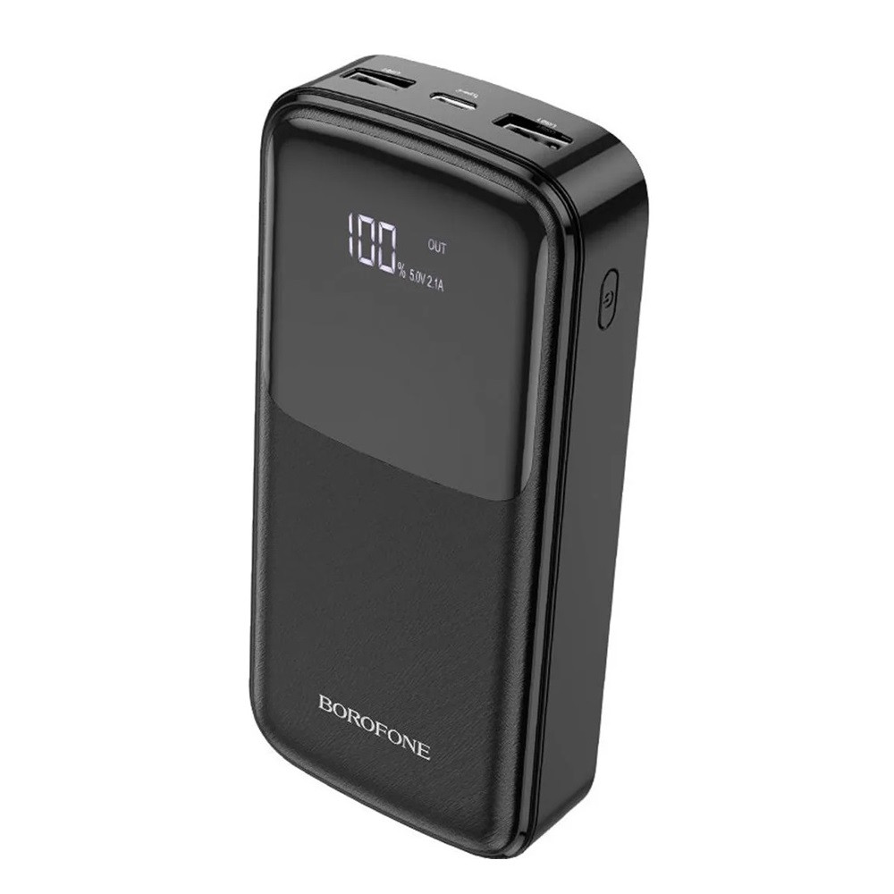 Повербанк Borofone BJ17A Mike 20000 mAh Black, фото 1