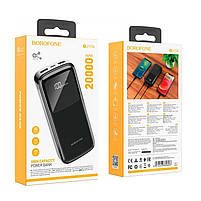 Повербанк Borofone BJ17A Mike 20000 mAh Black, фото 5