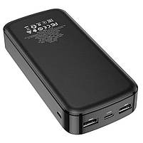 Повербанк Borofone BJ17A Mike 20000 mAh Black, фото 3