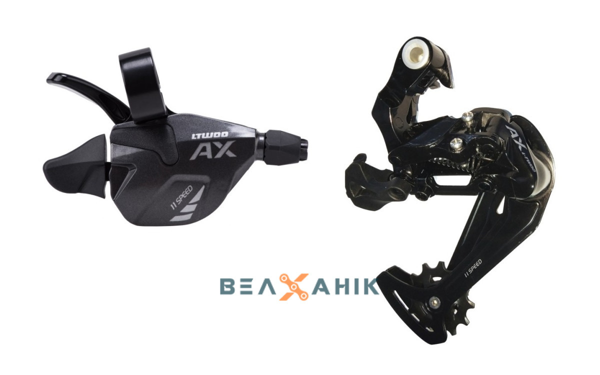 Набір трансмісії 1x11 L-TWOO AX Манетка SL-A11-A + Задній перемикач RD-A11-AX
