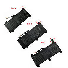 Оригінальна батарея для ноутбука ASUS ROG Strix Scar II GL504 GL504G GL504GM GL504GV GL504GS - C41N1731Тип C, фото 5