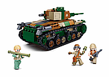 Конструктор SLUBAN M38-B1107 "Army": Танк, 563 деталей, фото 3