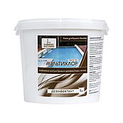 Повільно розчинний мультихлор Лайнекс для басейну 4 в 1 (табл 200 г) 5 кг