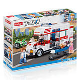 Конструктор SLUBAN Town Швидка допомога M38-B1065, фото 5