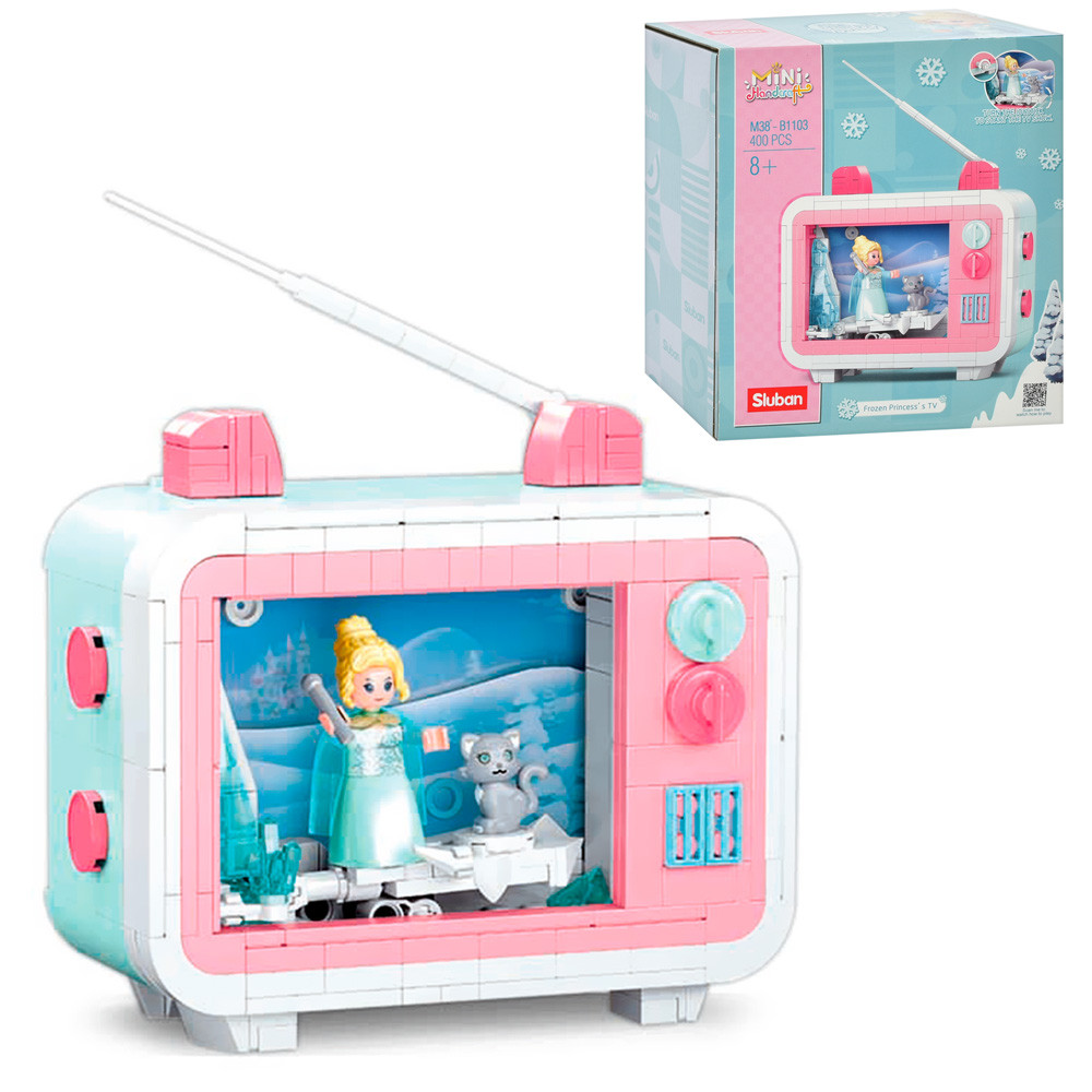 Конструктор SLUBAN Mini Handcraft Телевізор M38-B1103, фото 1