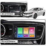 Al Штатна магнітола для Kia K5 1 Рестайлінг 2013-2015 екран 9" 4/32 Gb 4G Wi-Fi GPS Top Android, фото 2