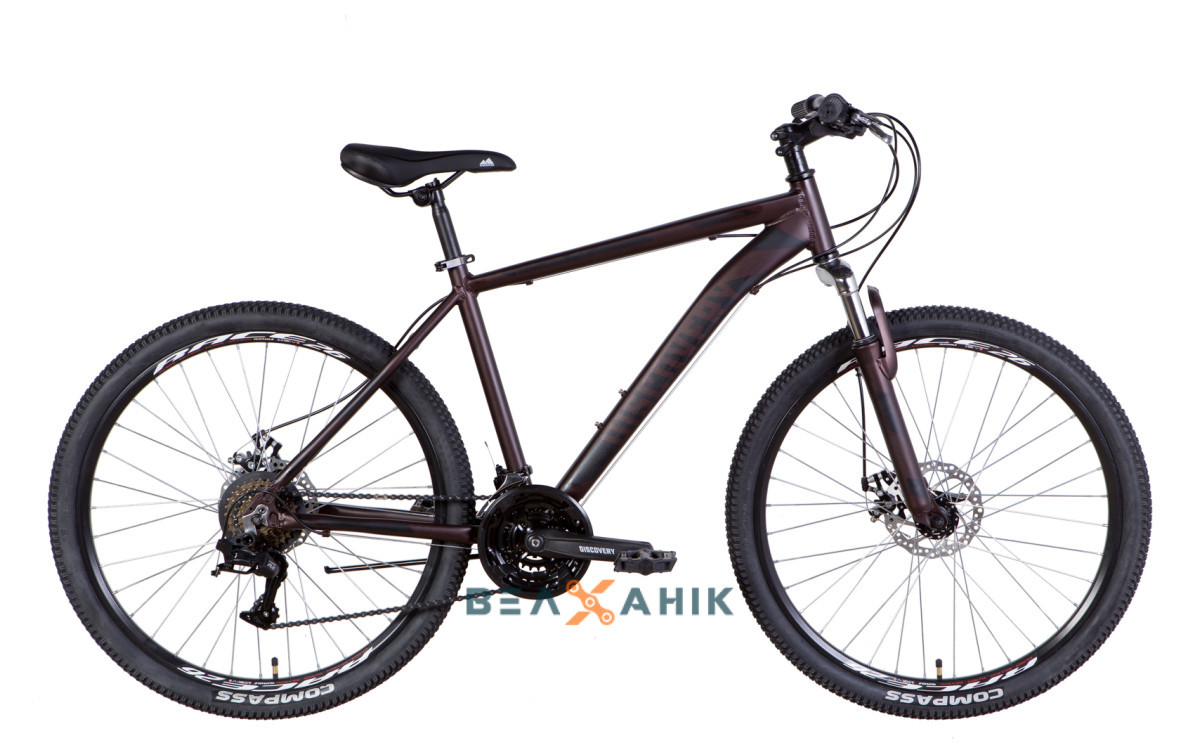 Велосипед 26" Discovery BASTION AM DD (рама 18") коричневий мат