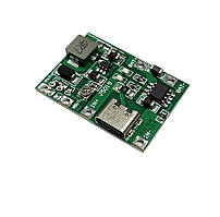 Модуль заряджання li-ion 3.7V (4.2 V) 1 А DC + Регульований підвищувальний модуль DC 4.3V-27V 2A