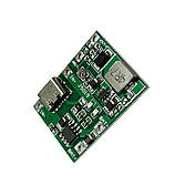 Модуль заряджання li-ion 3.7V (4.2 V) 1 А DC + Регульований підвищувальний модуль DC 4.3V-27V 2A, фото 7