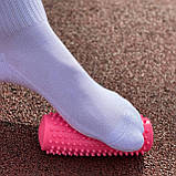 М'яч масажний "Циліндр" 14х5см рожевий, фото 4