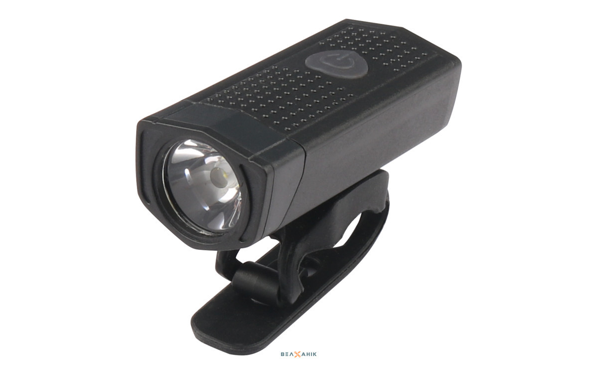 Ліхтар передній Pl BC-FL1616 300Lm LED акумуляторний Li-on 1100mAh USB, фото 1