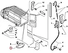 Скоба замка двері зад нижня Fiat Ducato 250, Peugeot Boxer, Citroen Jumper (2006-2014), 1369006080, 1606539480, фото 3