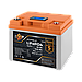 Акумулятор LP LiFePO4 12,8V - 50 Ah (640Wh) (BMS 40A/40А) пластик LCD Smart BT, фото 2