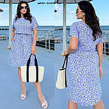 Сукня з кишенями батальна н802-41858 гл, фото 4