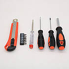 Набір викруток з бітами 11в1 Screwdriver / Викрутки з бітами / Набір інструментів / Набір ручного інструменту, фото 11