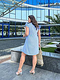 Сукня-трапеція норма та батал 4413-15546 гл, фото 3