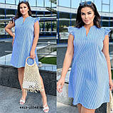 Сукня-трапеція норма та батал 4413-15546 гл, фото 4