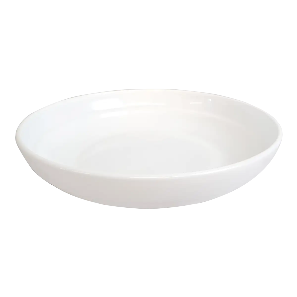 Тарілка обідня Blanco Panna (V-230P) 23см, Склокераміка, біла, Vittora, Арт.54676