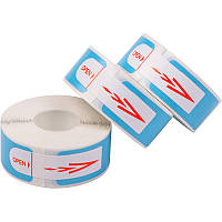 Термоетикетка Hismart 30х12 мм для WP9525, блакитна